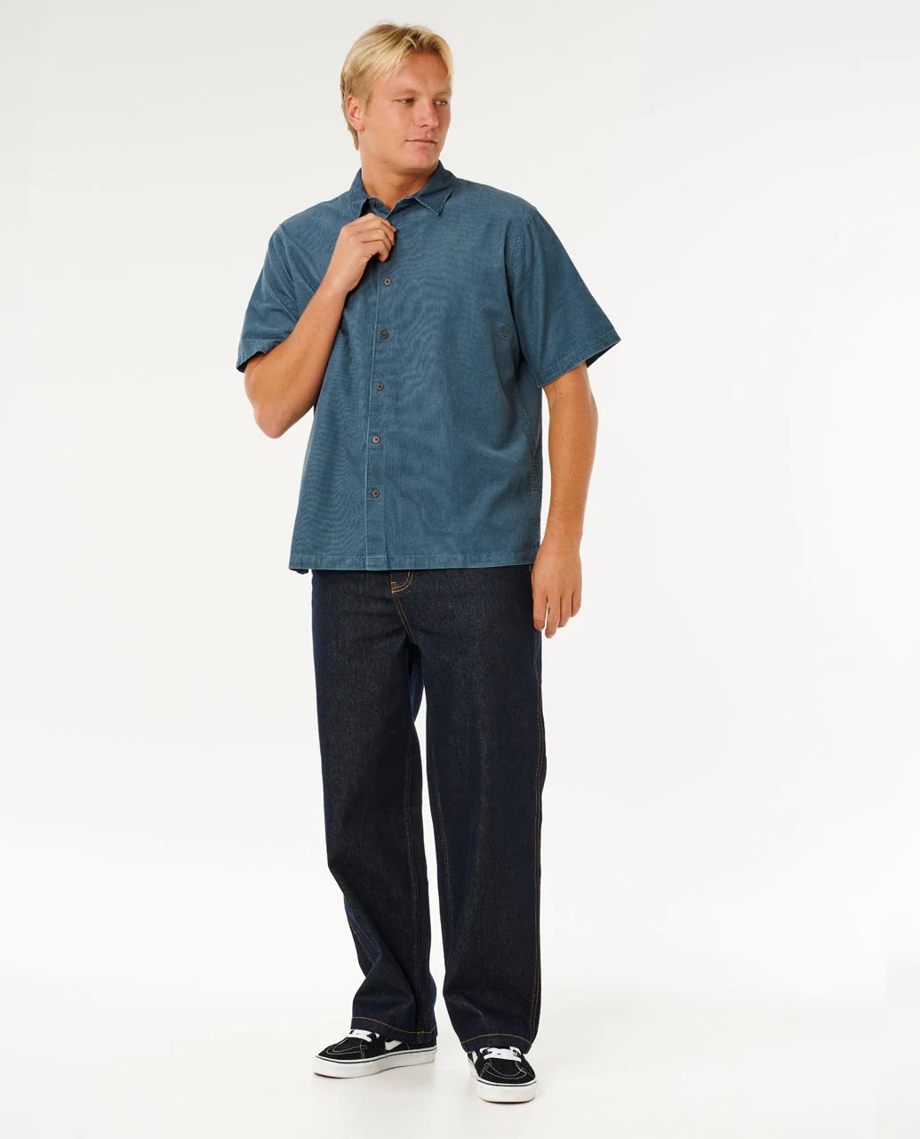 Premium Surf Cord Short Sleeve Shirt - Image 4