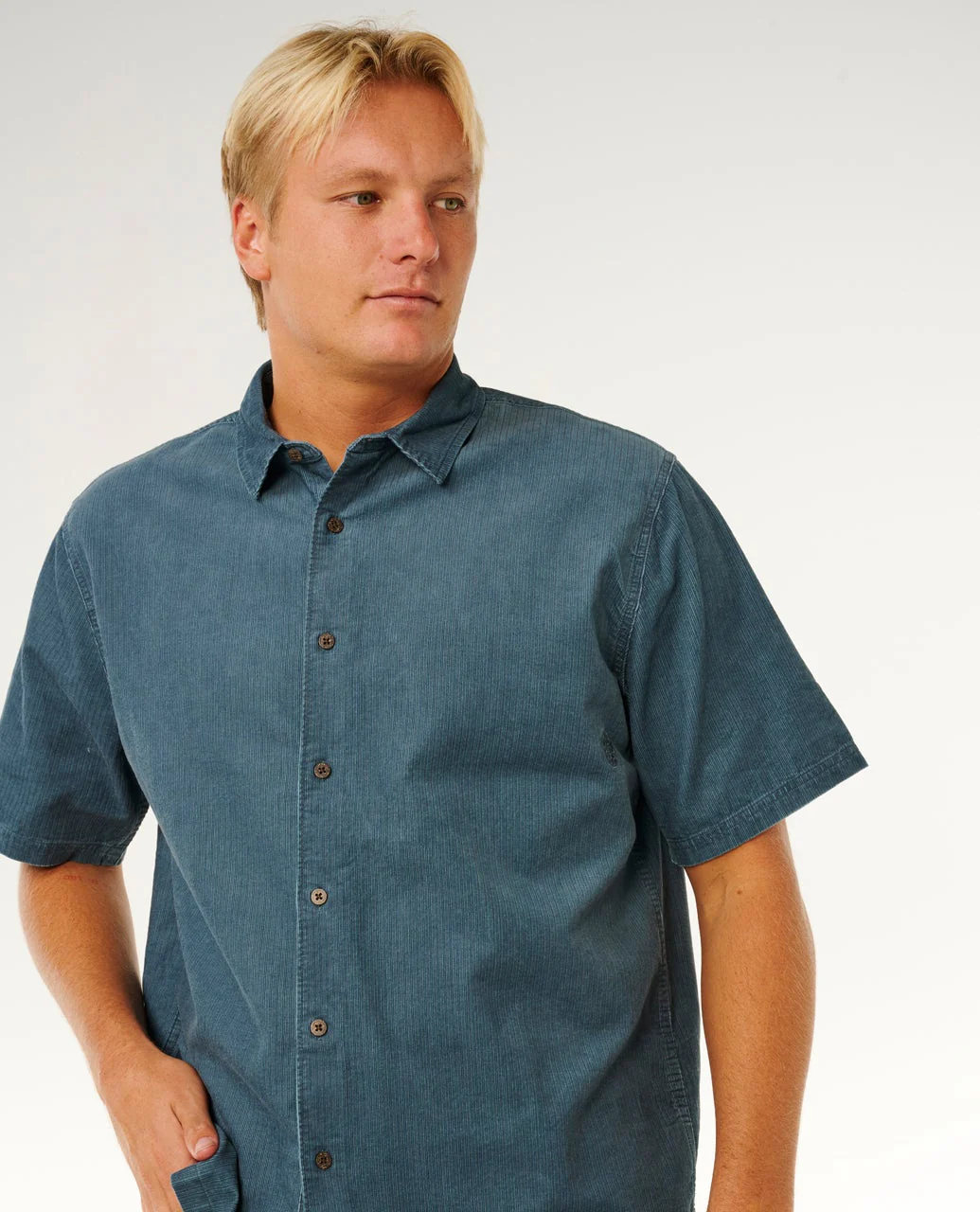 Premium Surf Cord Short Sleeve Shirt - Image 6