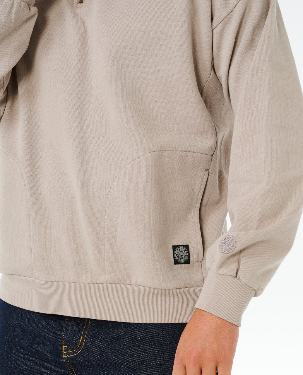 Premium Surf Qtr Zip Crew Fleece - Image 5