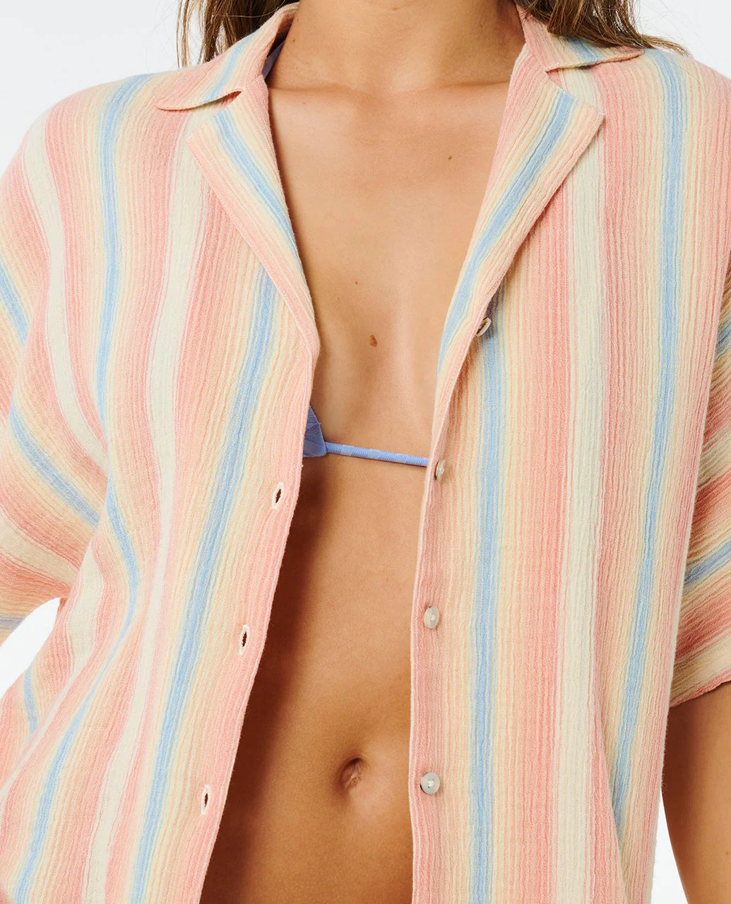 Premium Surf Stripe Short Sleeve Shirt - Image 5