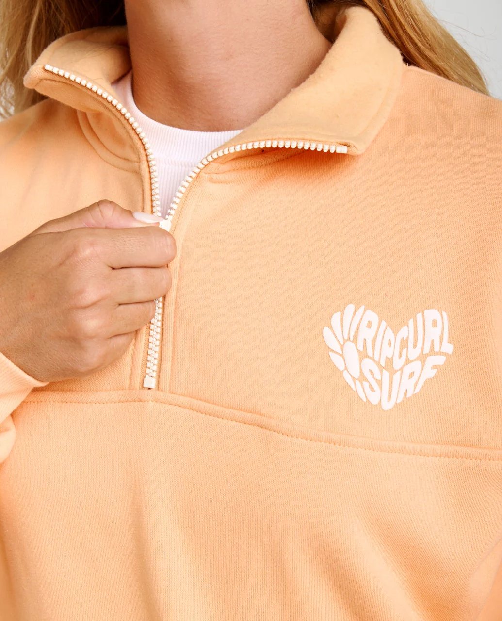 Rc Heart Half Zip Fleece - Image 5