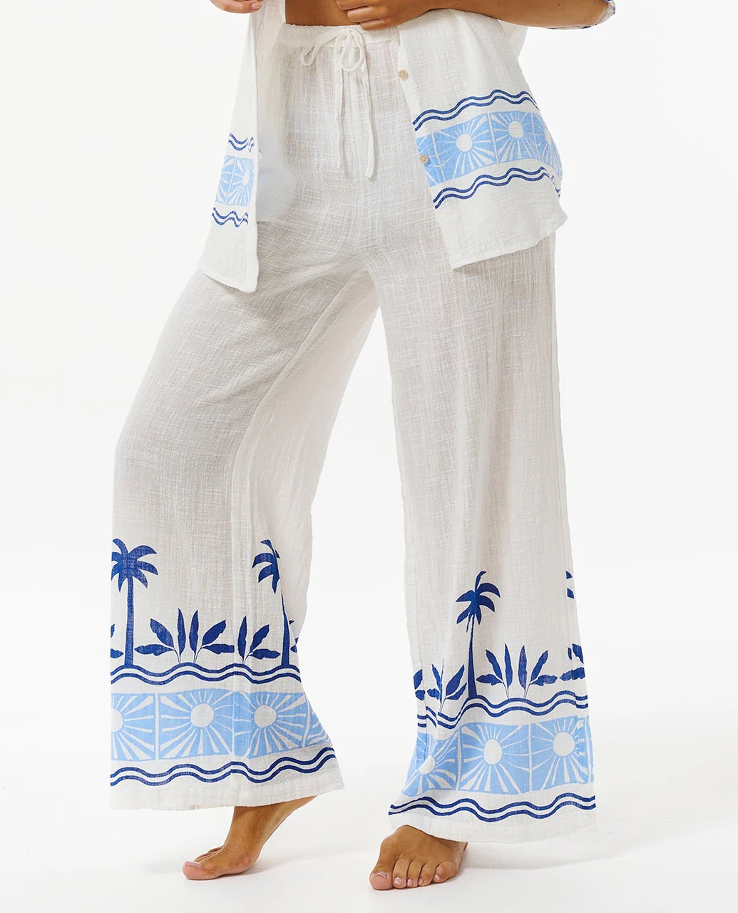Santorini Sun Printed Pant - Image 2