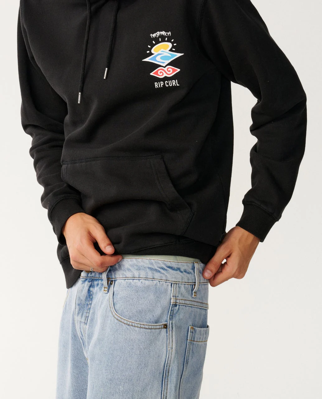 Search Icon Hood Fleece - Image 5
