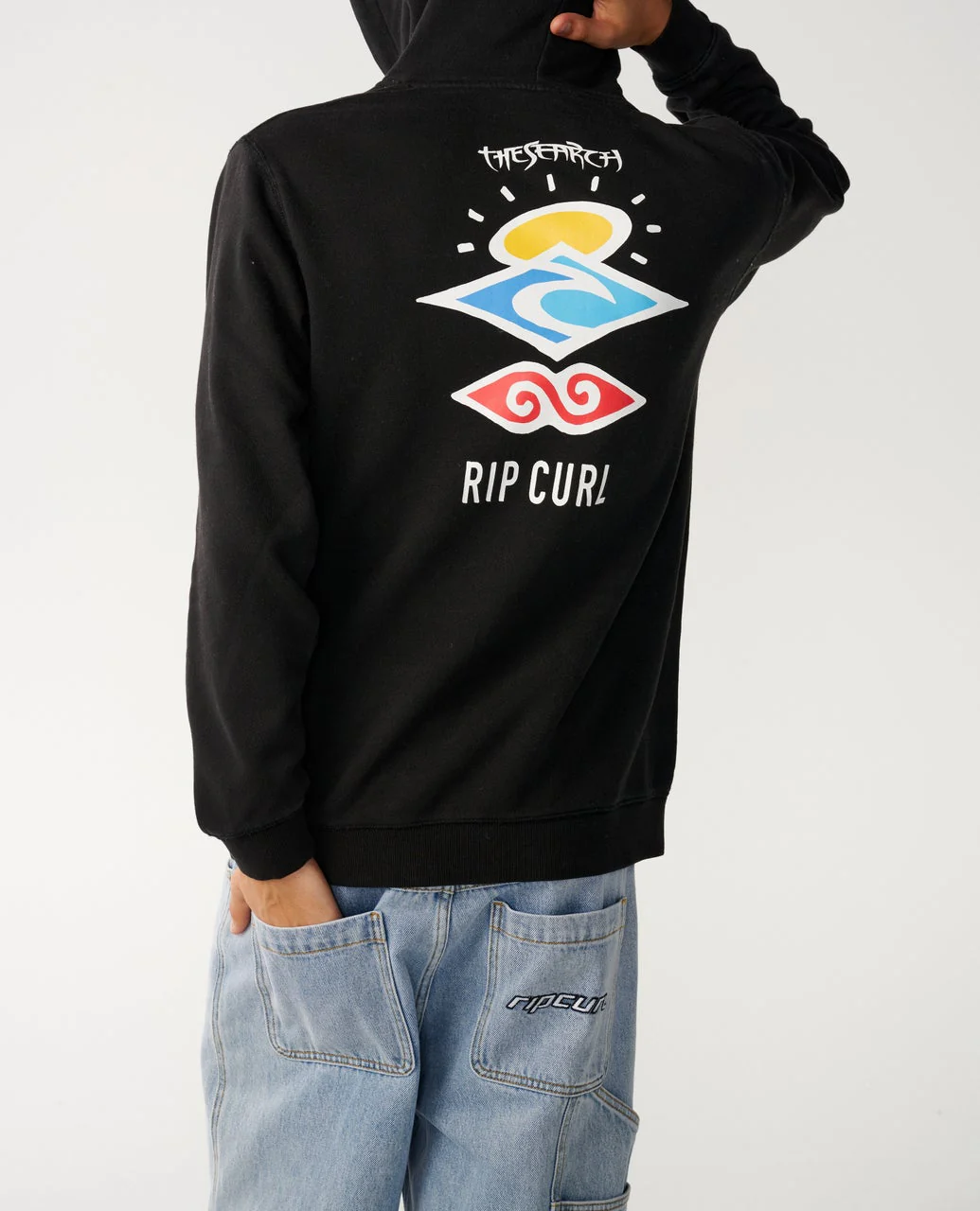 Search Icon Hood Fleece - Image 7
