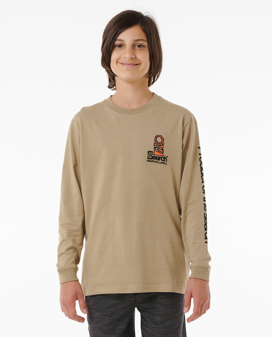 Search Stack Long Sleeve Tee - Kids