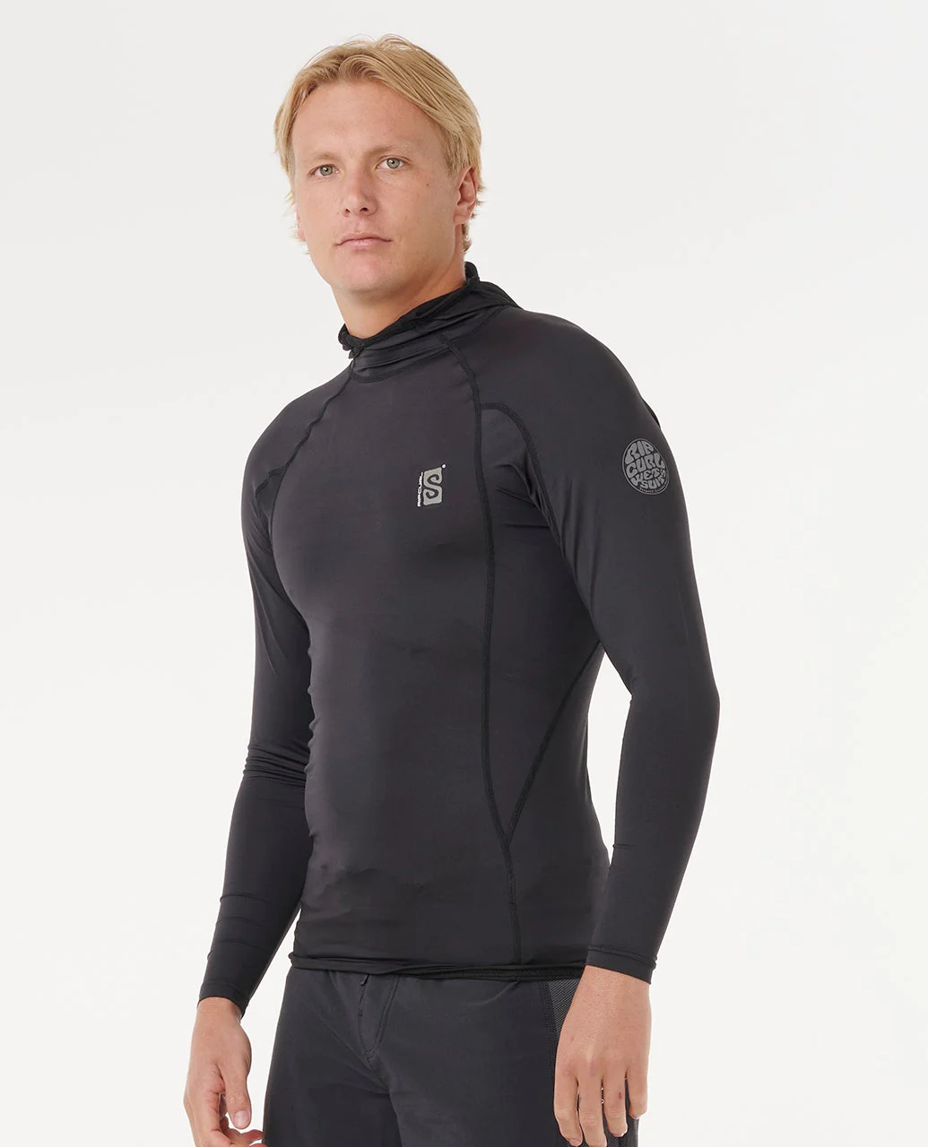Search UPF50 Performance Hood Long Sleeve Rash Vest - Image 2