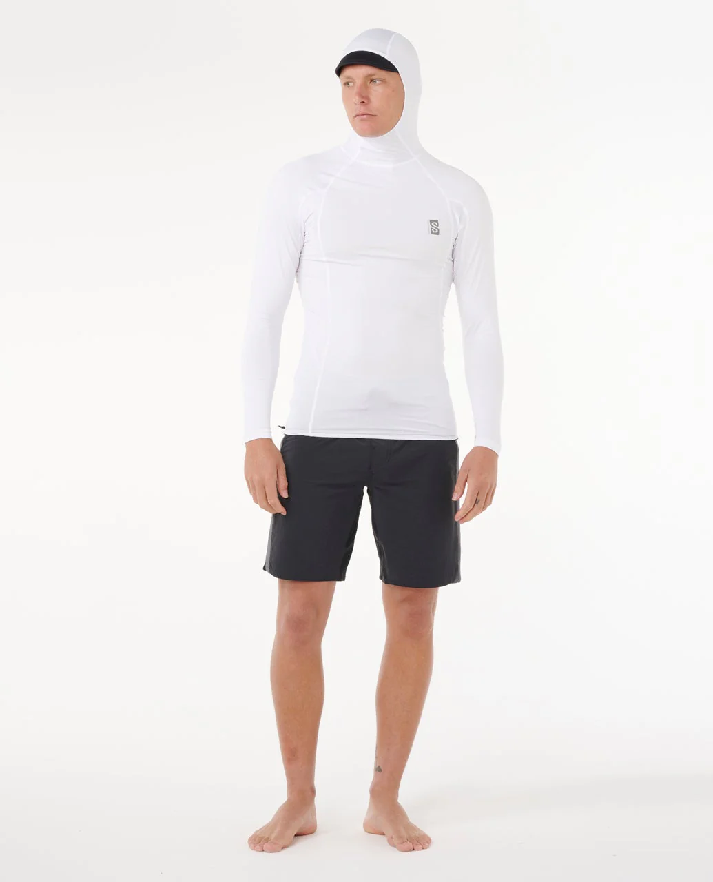 Search UPF50 Performance Hood Long Sleeve Rash Vest - Image 3