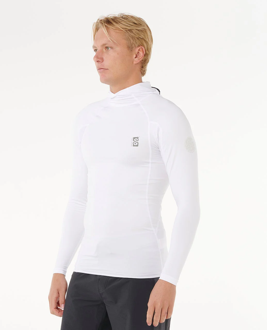 Search UPF50 Performance Hood Long Sleeve Rash Vest - Image 4
