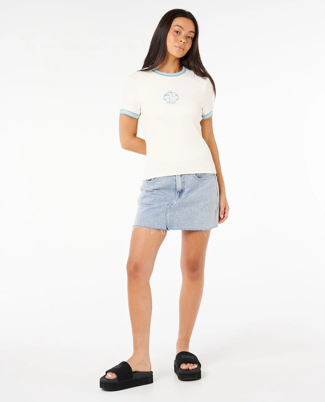 Shiore Break Fitted Tee - Image 4