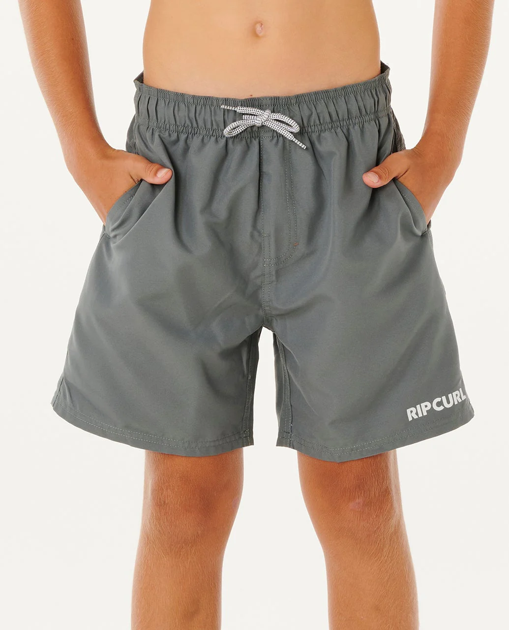 Streamline Offset Volley Boardshort - Kids