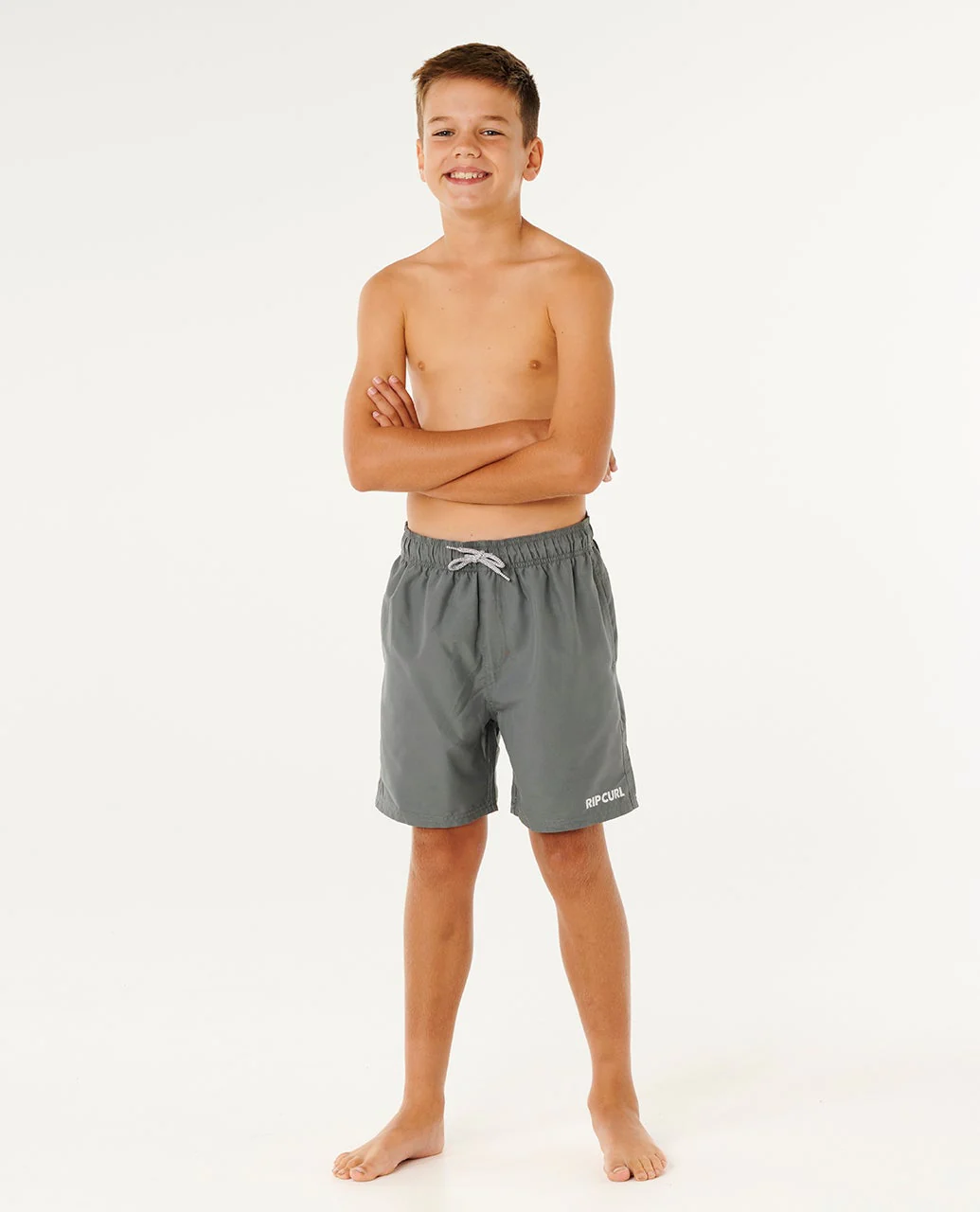 Streamline Offset Volley Boardshort - Kids - Image 4