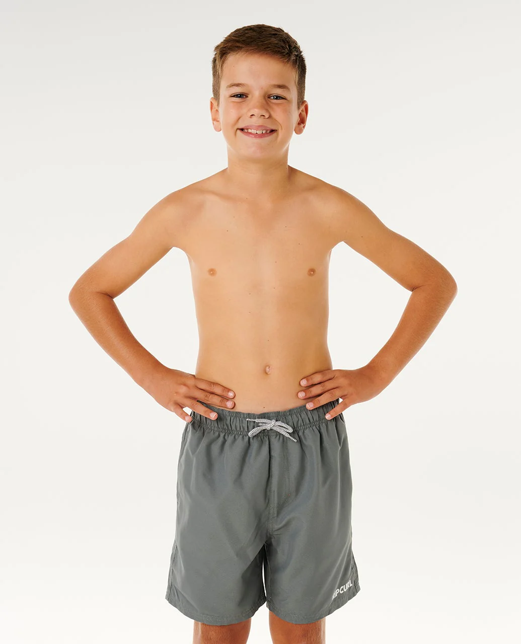 Streamline Offset Volley Boardshort - Kids - Image 6