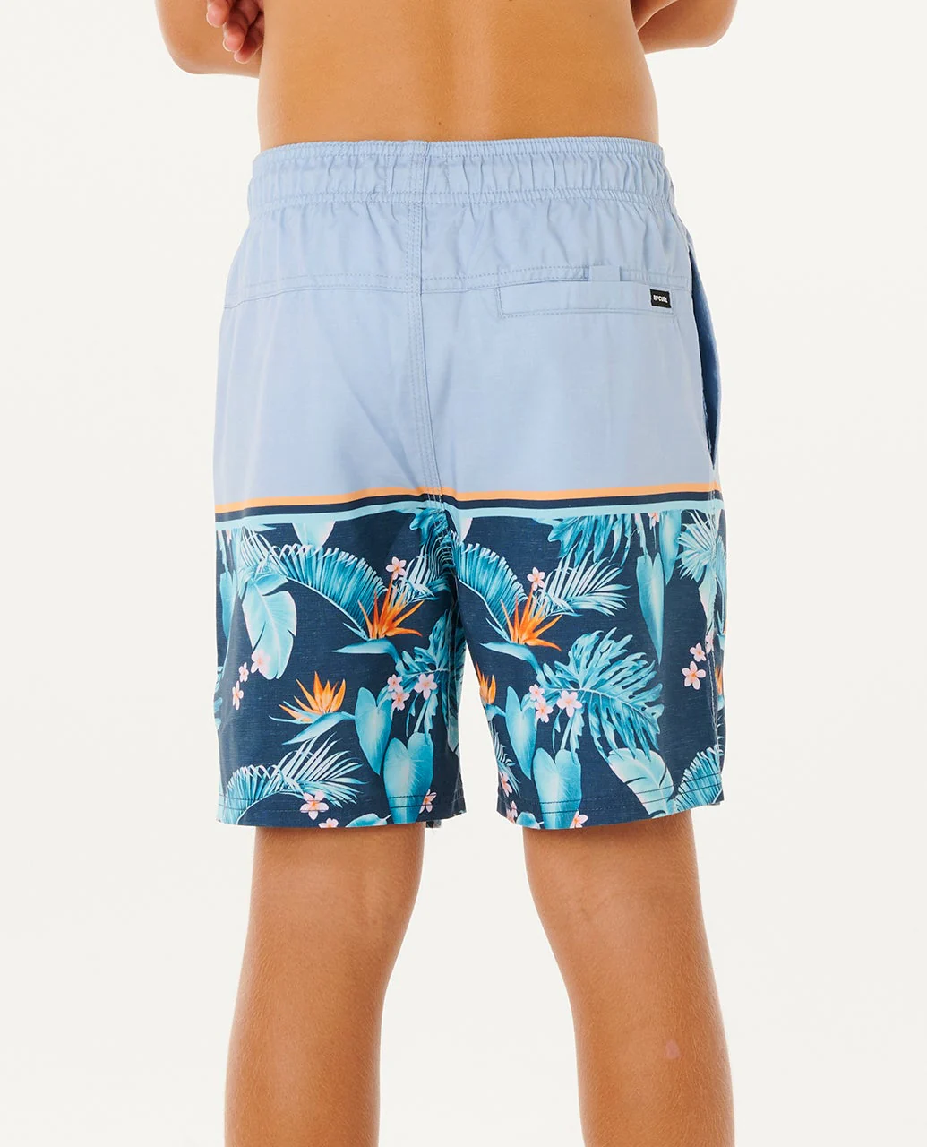 Streamline Stripe Volley Boardshort - Kids - Image 3