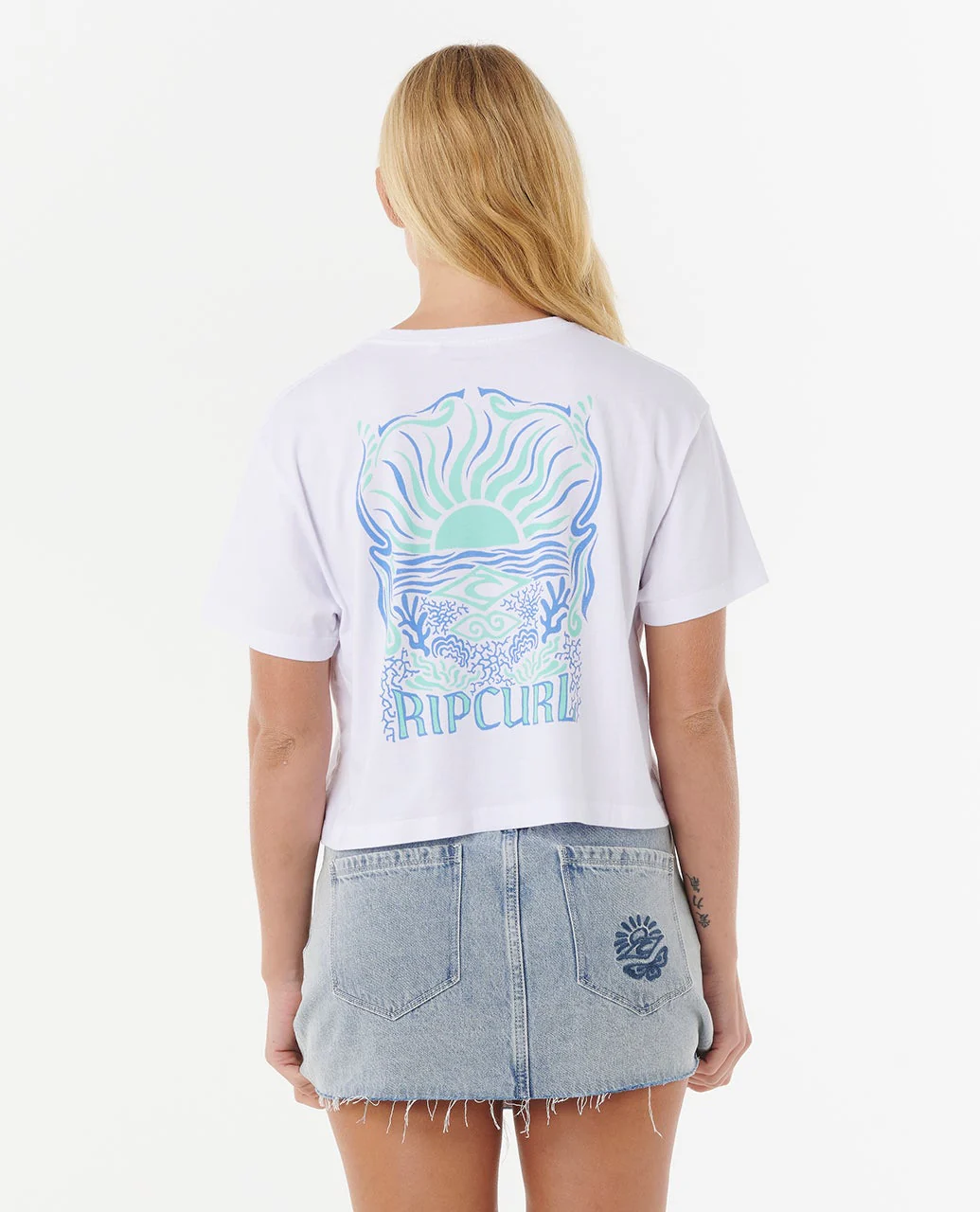 Sunrise Crop Tee - Image 3