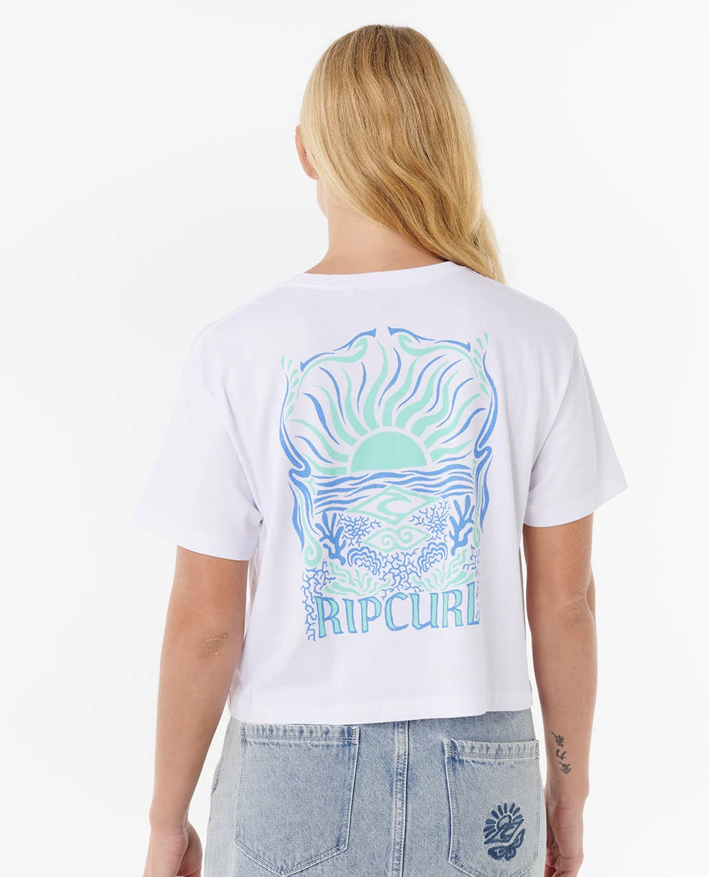Sunrise Crop Tee - Image 5