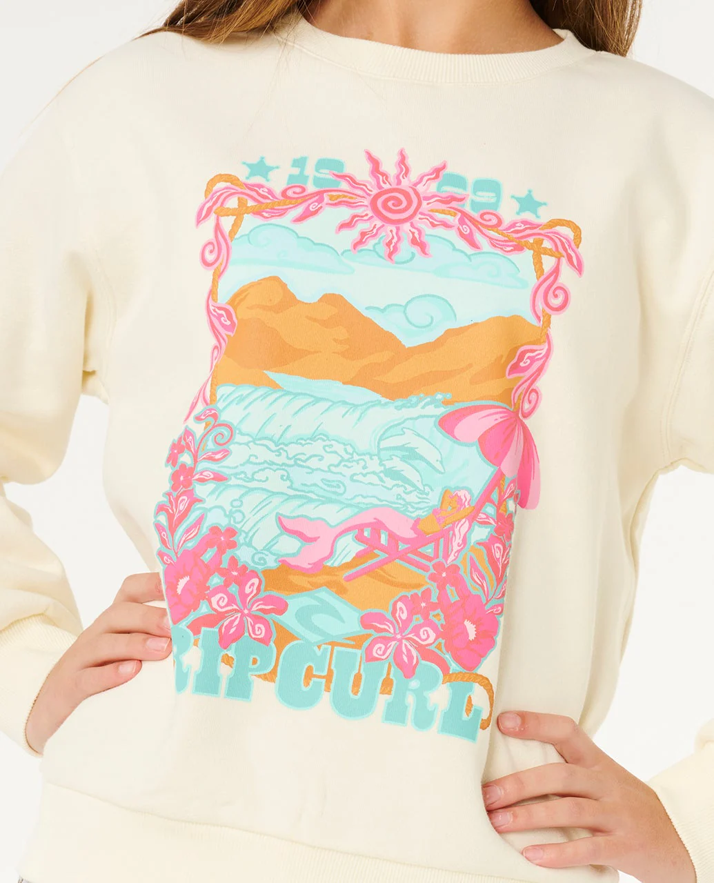Sunshine Squad Crew fleece Girl - Image 5