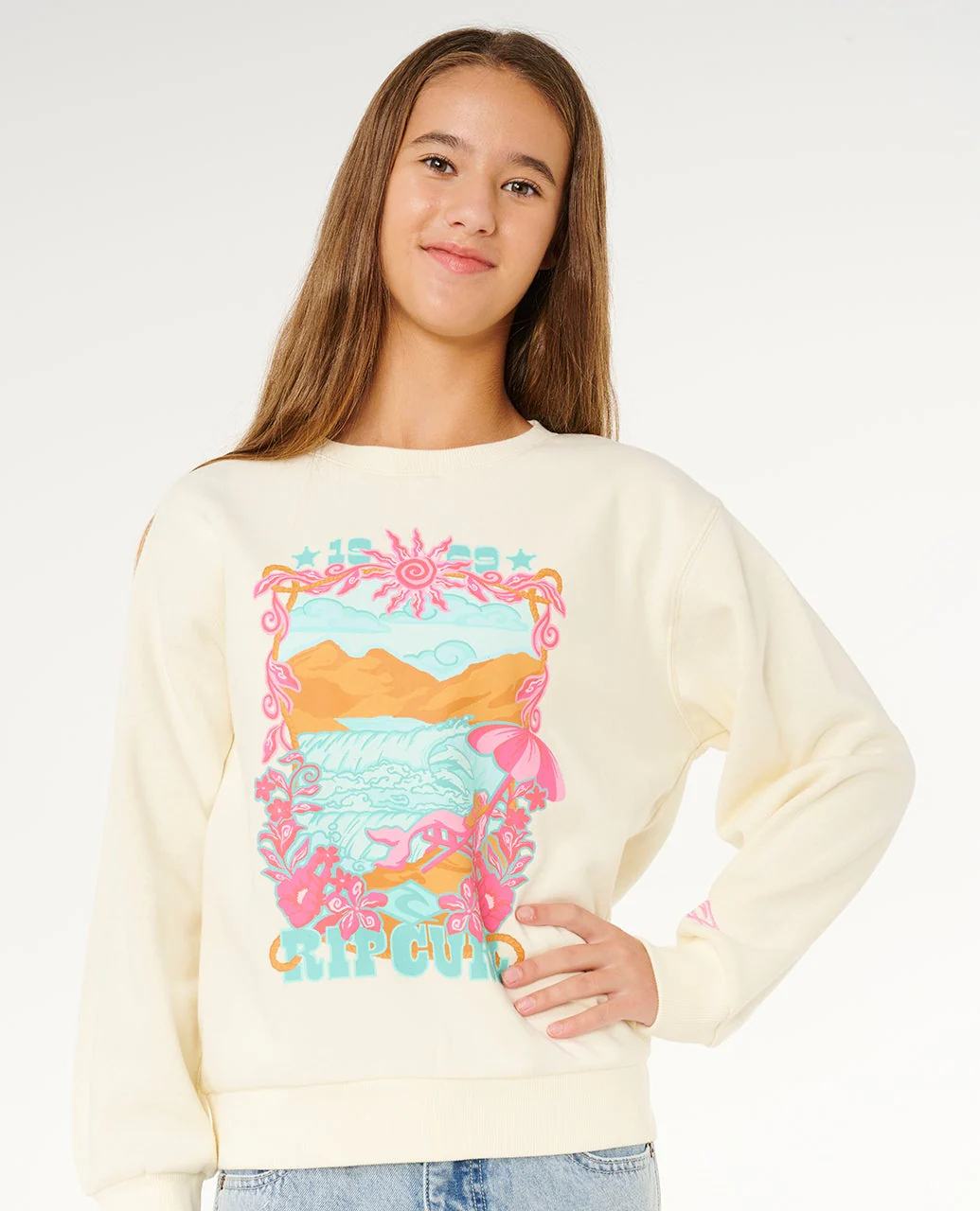 Sunshine Squad Crew fleece Girl - Image 6