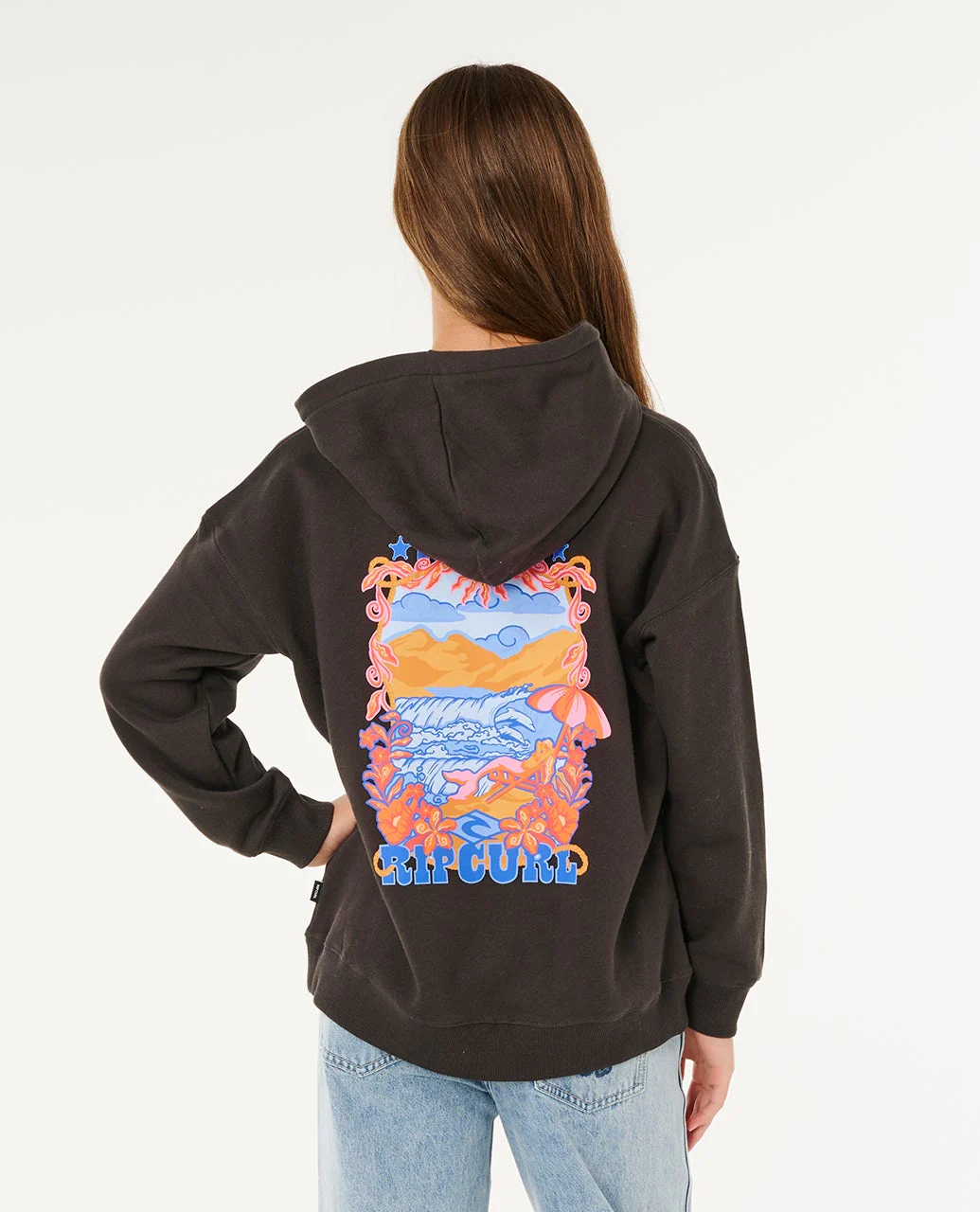 Sunshine Squad Hood Fleece  Girl - Image 3