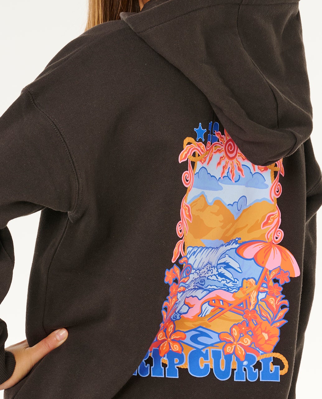 Sunshine Squad Hood Fleece  Girl - Image 5