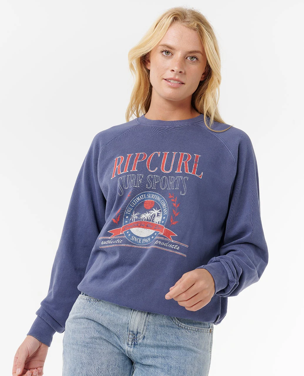 Surf Dept. Relaxed Raglan Crew - Image 6