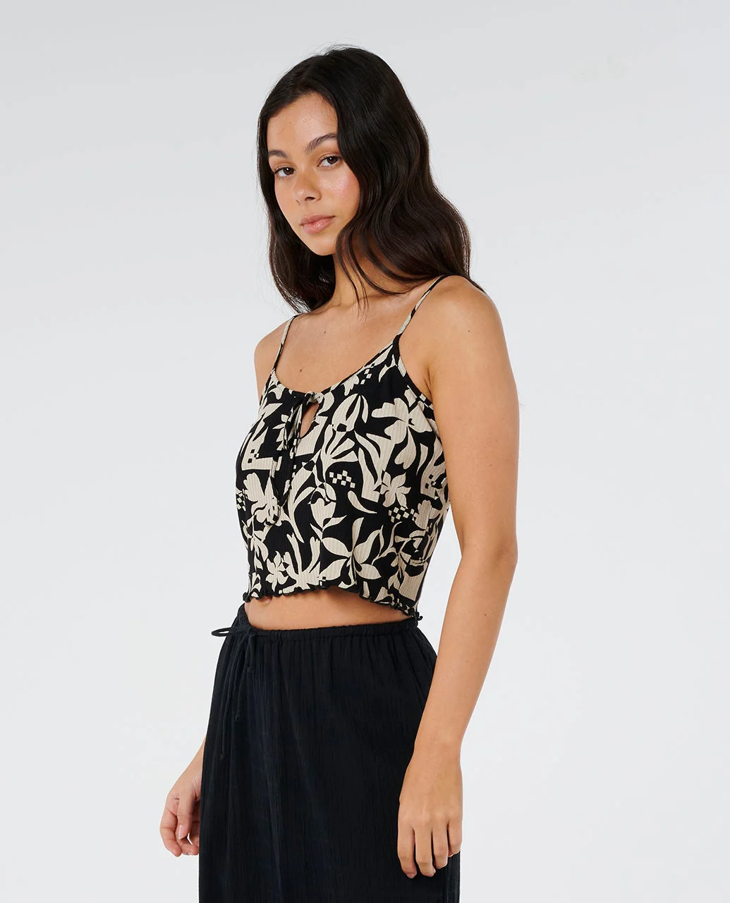 Surf Dreams Printed Rib Cami - Image 2
