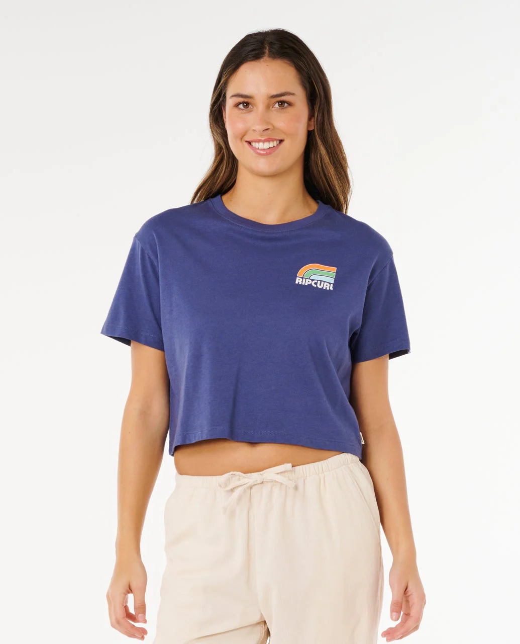 Surf Side Cropped Tee