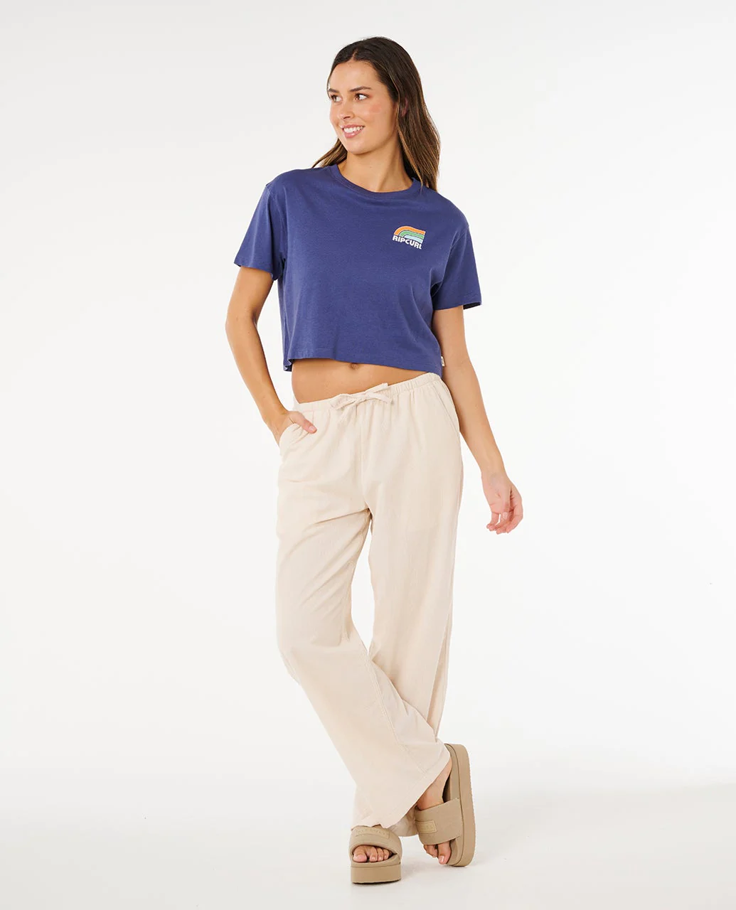 Surf Side Cropped Tee - Image 4