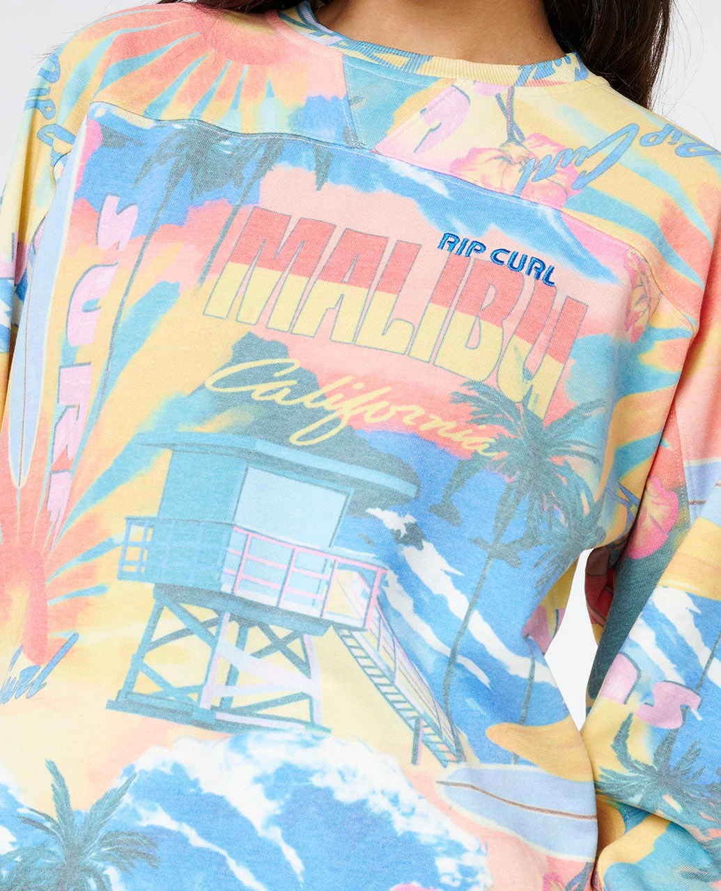 Surf Side Relaxed Crew Fleece - Image 5