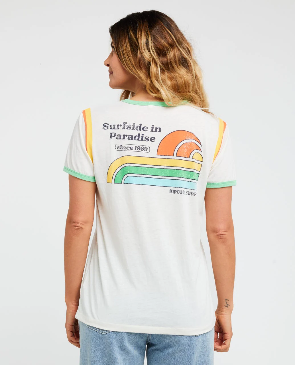 Surf Side Ringer Tee - Image 3