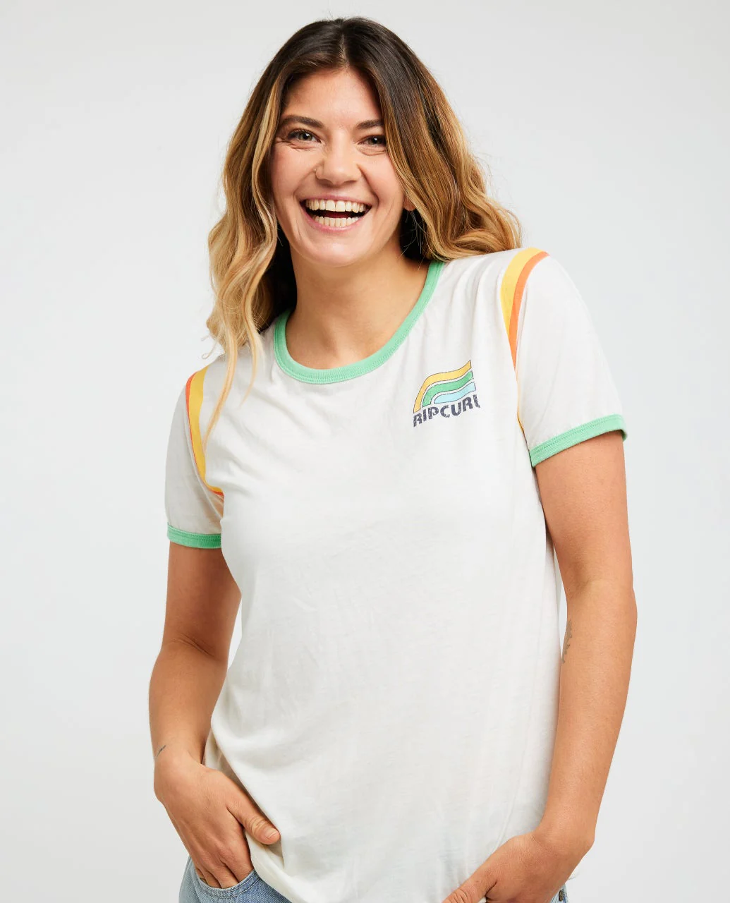 Surf Side Ringer Tee - Image 7
