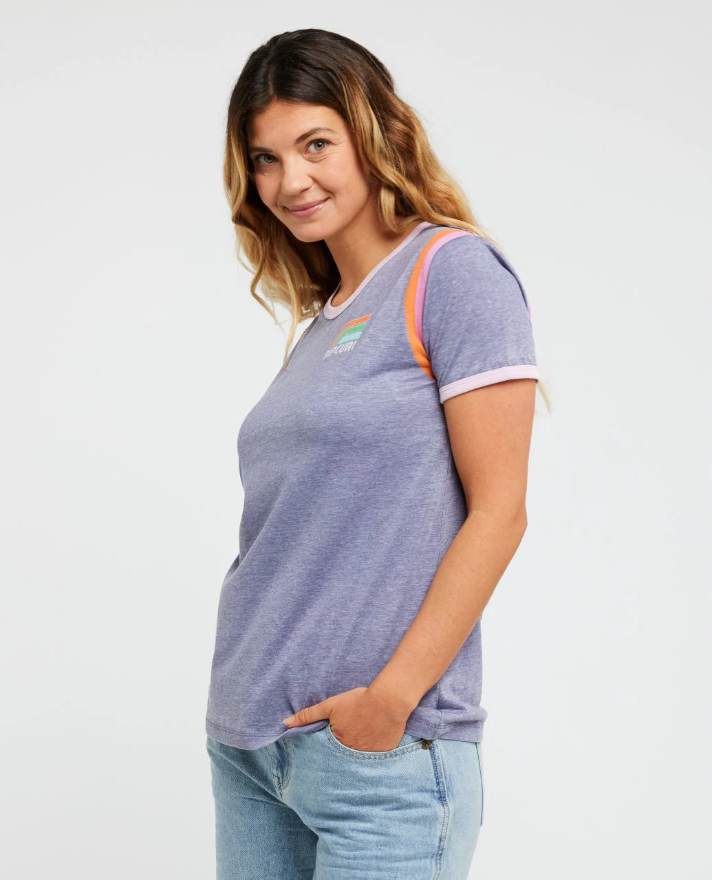 Surf Side Ringer Tee - Image 2