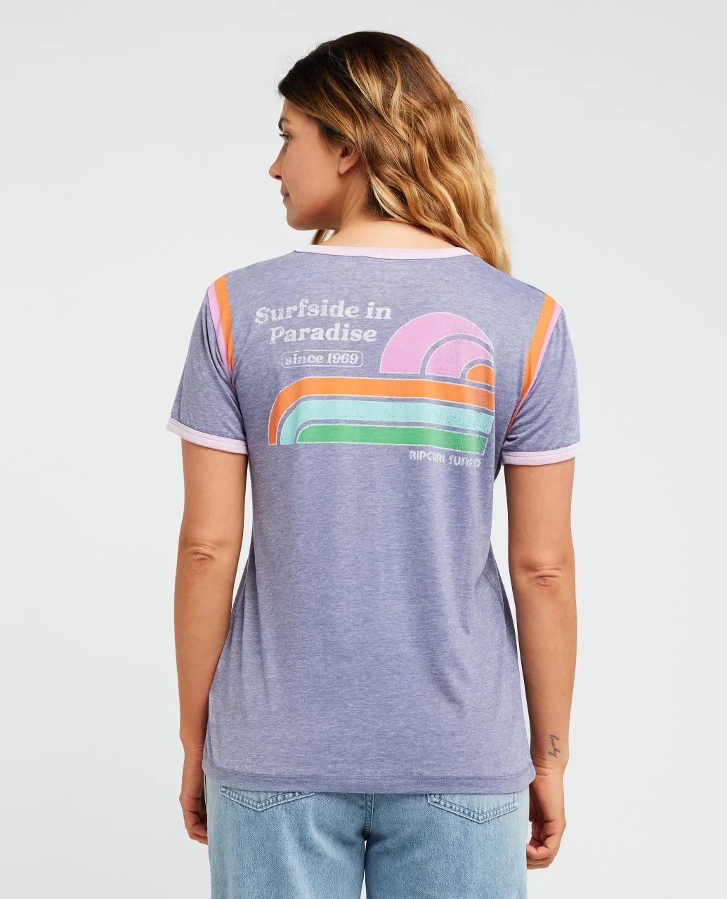 Surf Side Ringer Tee - Image 3