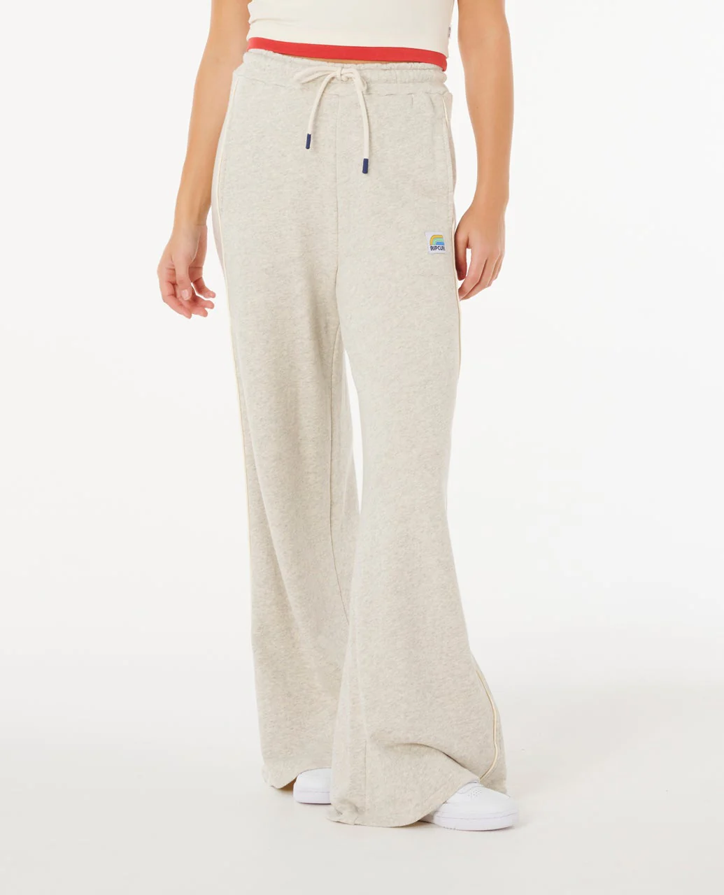 Surf Side Spliced Wide Leg Pant