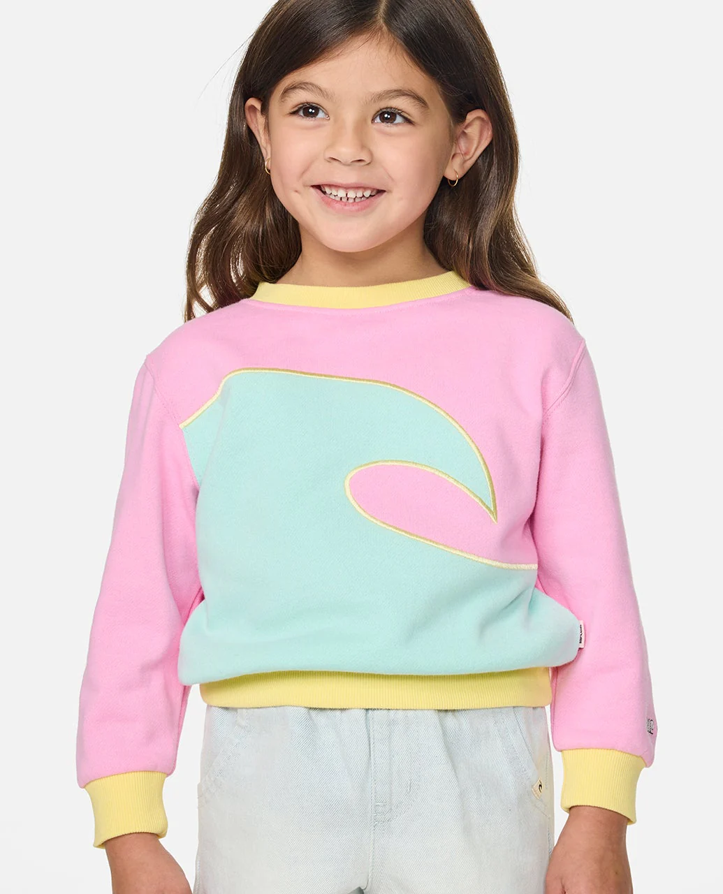 Surf Wave Crew Fleece Girl - Image 4