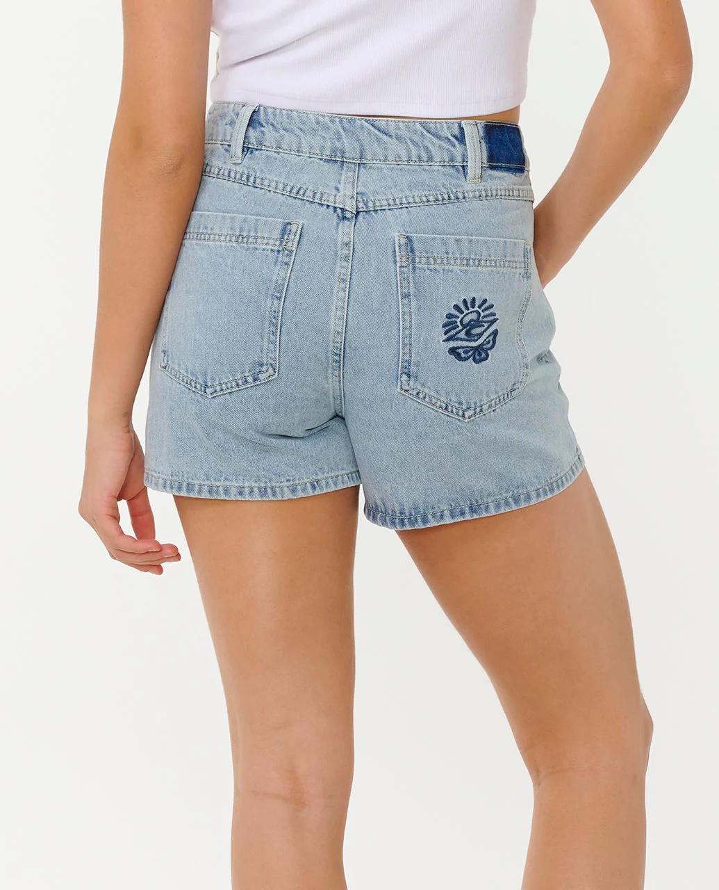 Tabby Denim Shorts - Image 3