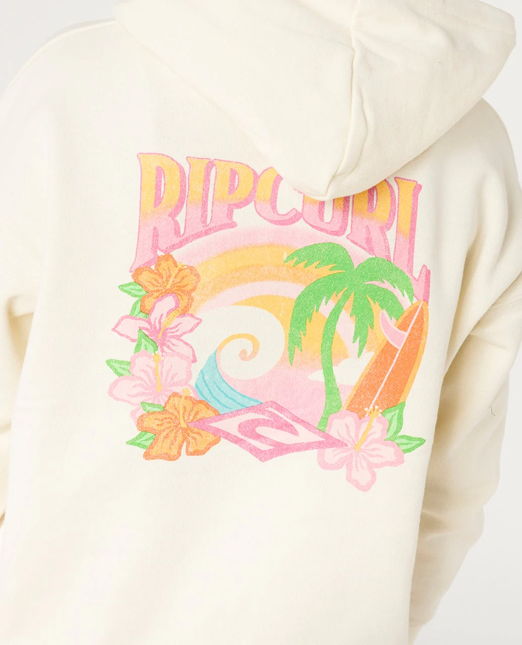 Tropical Dawn Hoodie Fleece Girl - Image 5