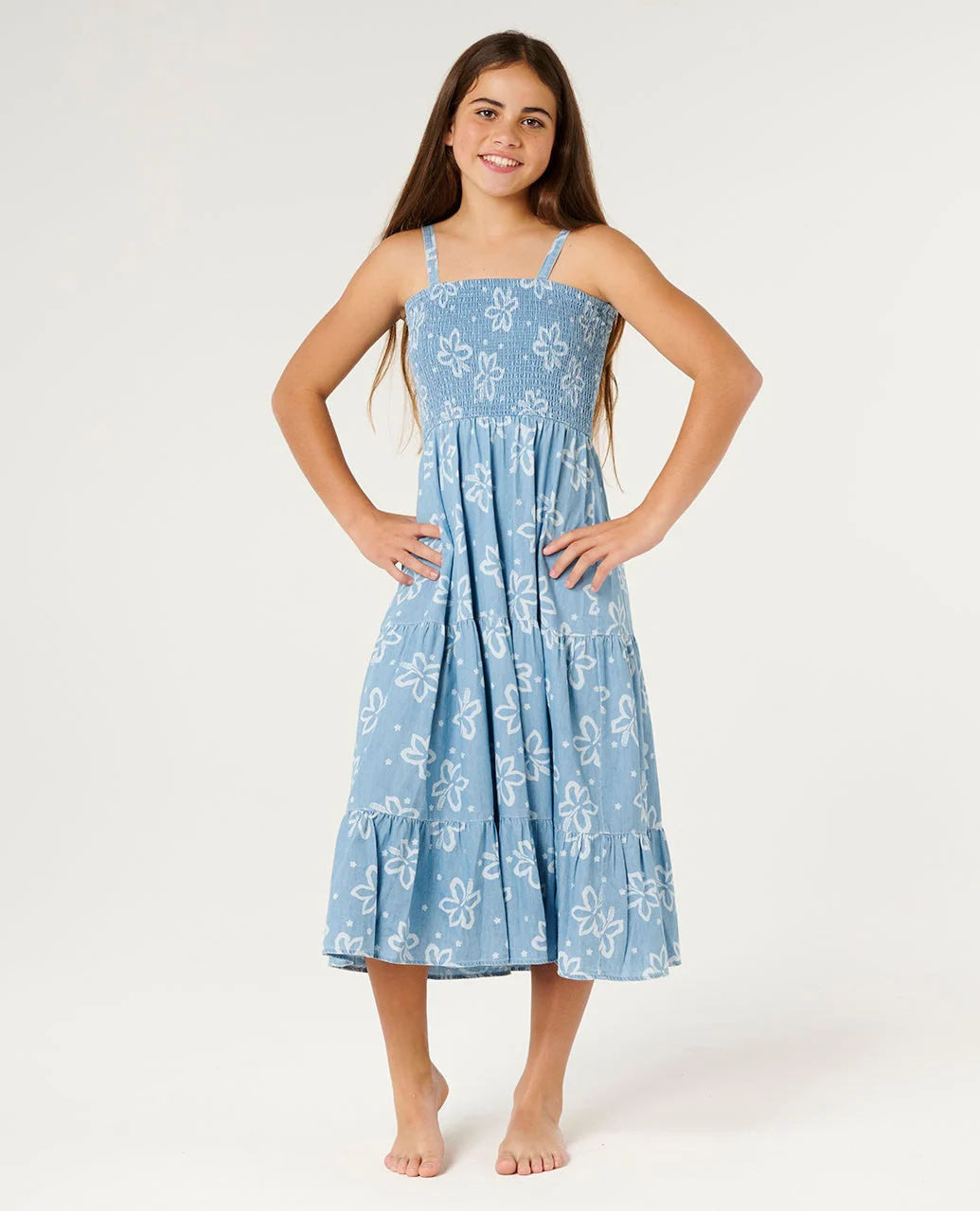 Tropical Dawn Maxi Dress Girl - Image 4