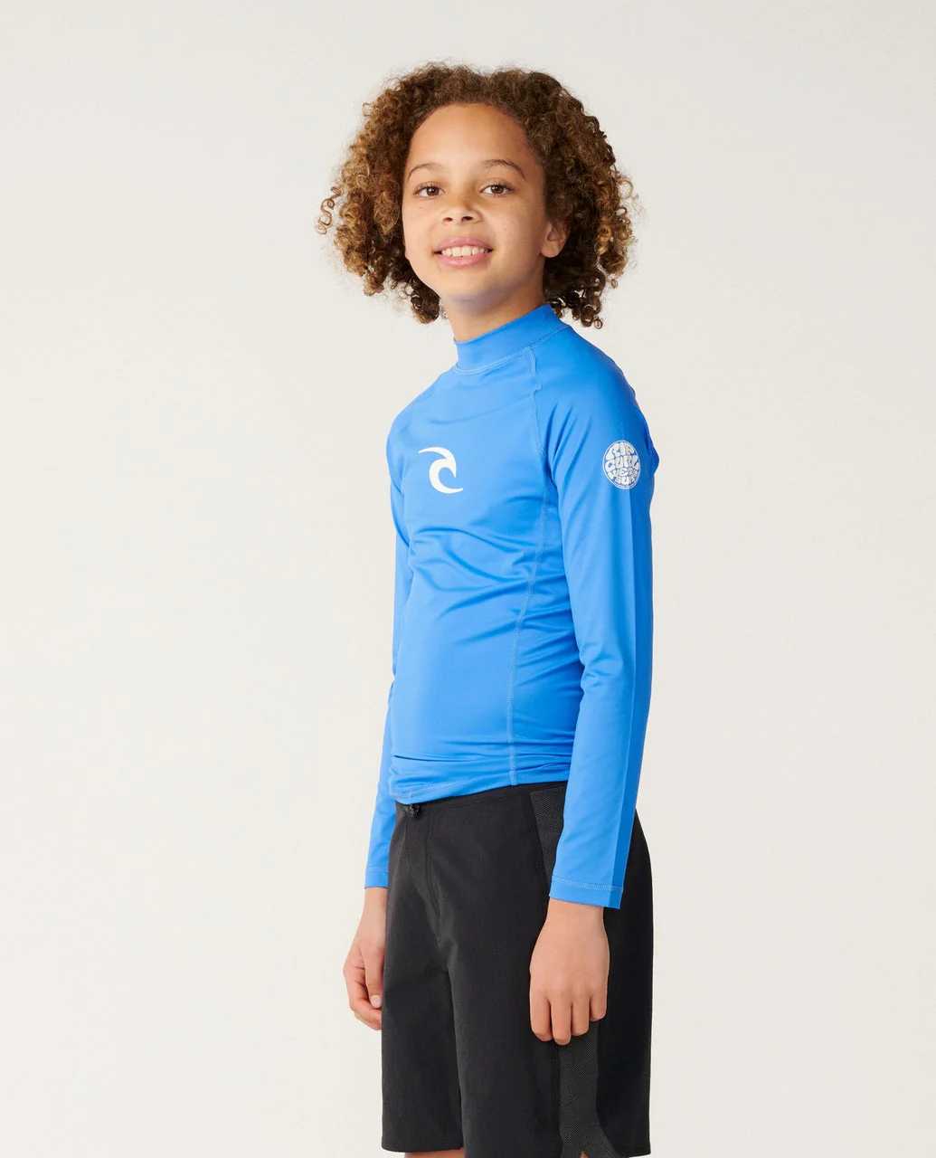 Waves UPF Long Sleeve Rash Vest Kids - Image 2