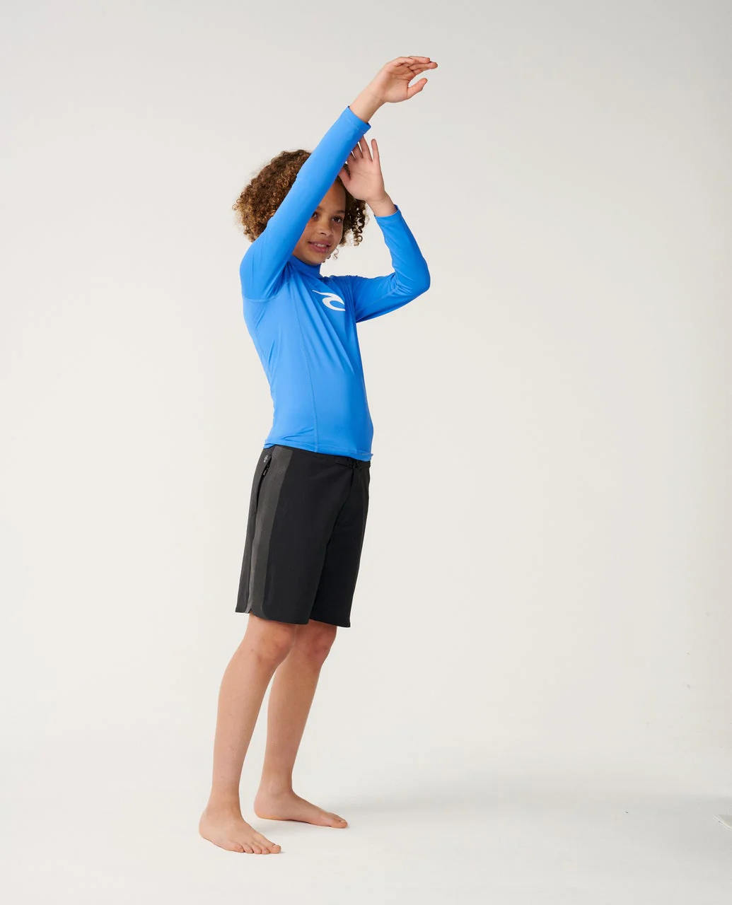 Waves UPF Long Sleeve Rash Vest Kids - Image 4