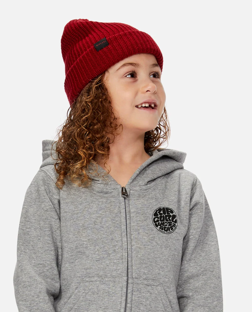 Wetsuit Icon Zip Through Hood - Kids - Image 3
