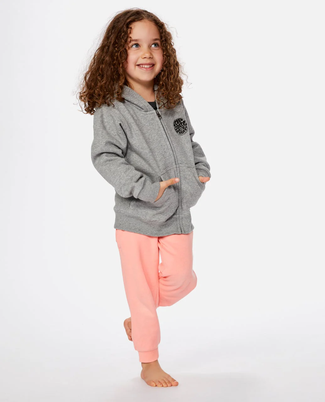 Wetsuit Icon Zip Through Hood - Kids - Image 4