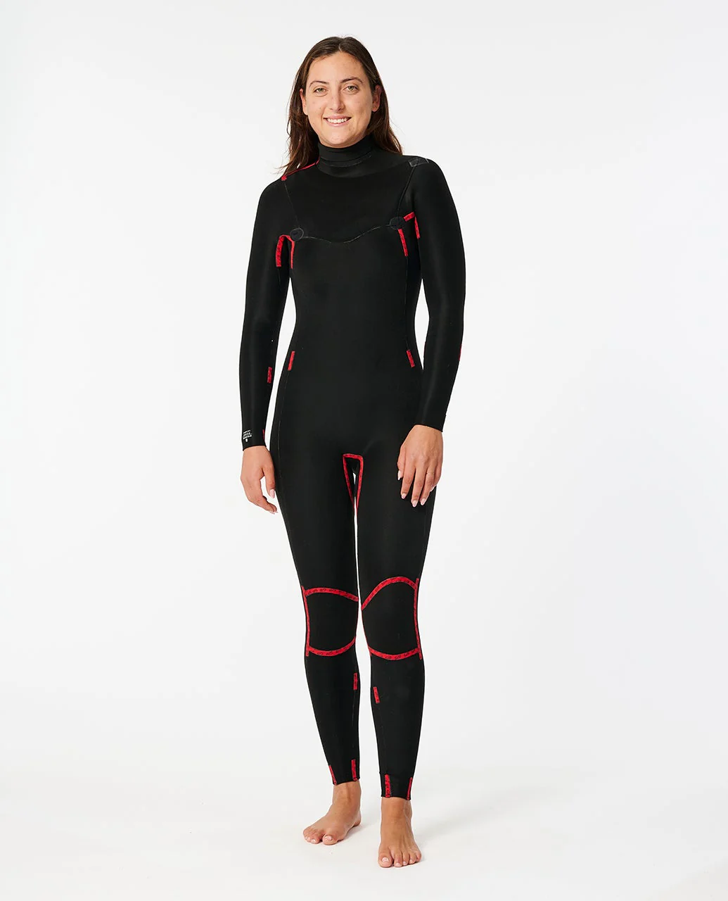 Women Dawn Patrol Perf 5/3 Chest Zip Wetsuit - Image 4