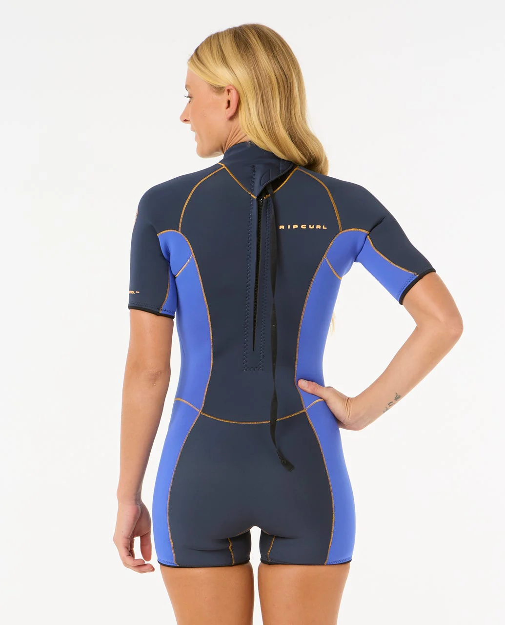 Womens Dawn Patrol 2/2 Short Sleeve Eco Springsuit - Image 4