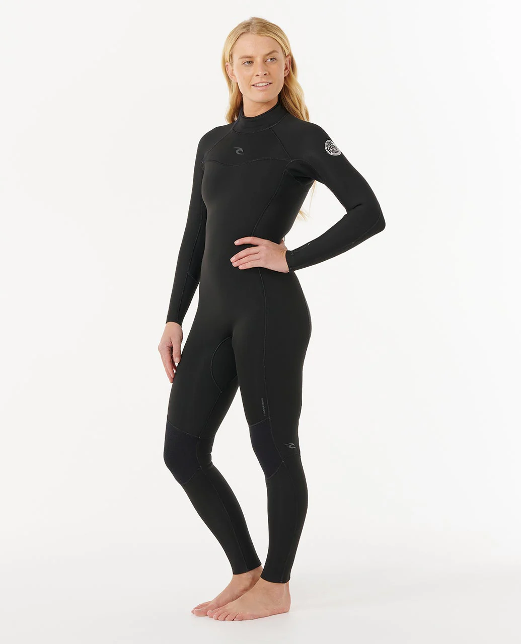 Womens Dawn Patrol 3/2 Back Zip Wetsuit - Image 2