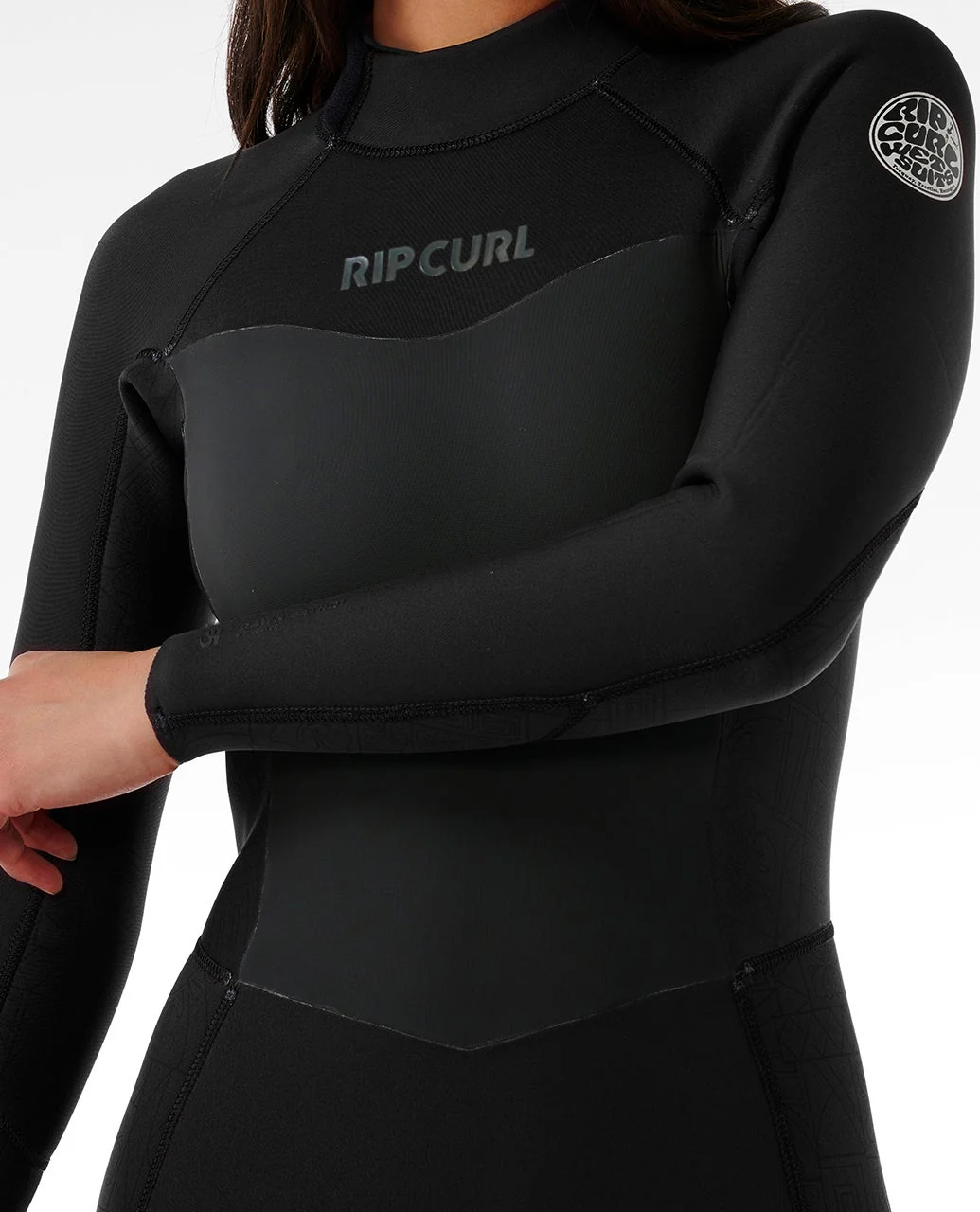 Womens Dawn Patrol 3/2 Back Zip Wetsuit - Image 5