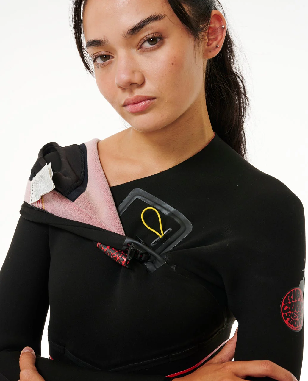 Womens Flashbomb Fusion 5/3 Zip Free Wetsuit Steamer - Image 11