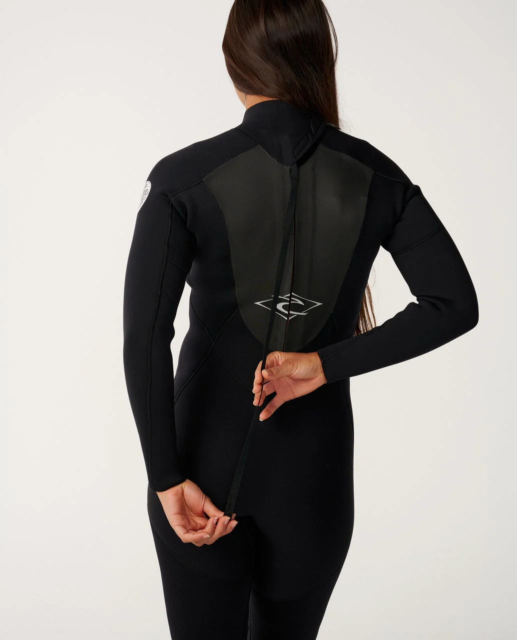 Womens Trad Back Zip 3/2 Wetsuit - Image 7
