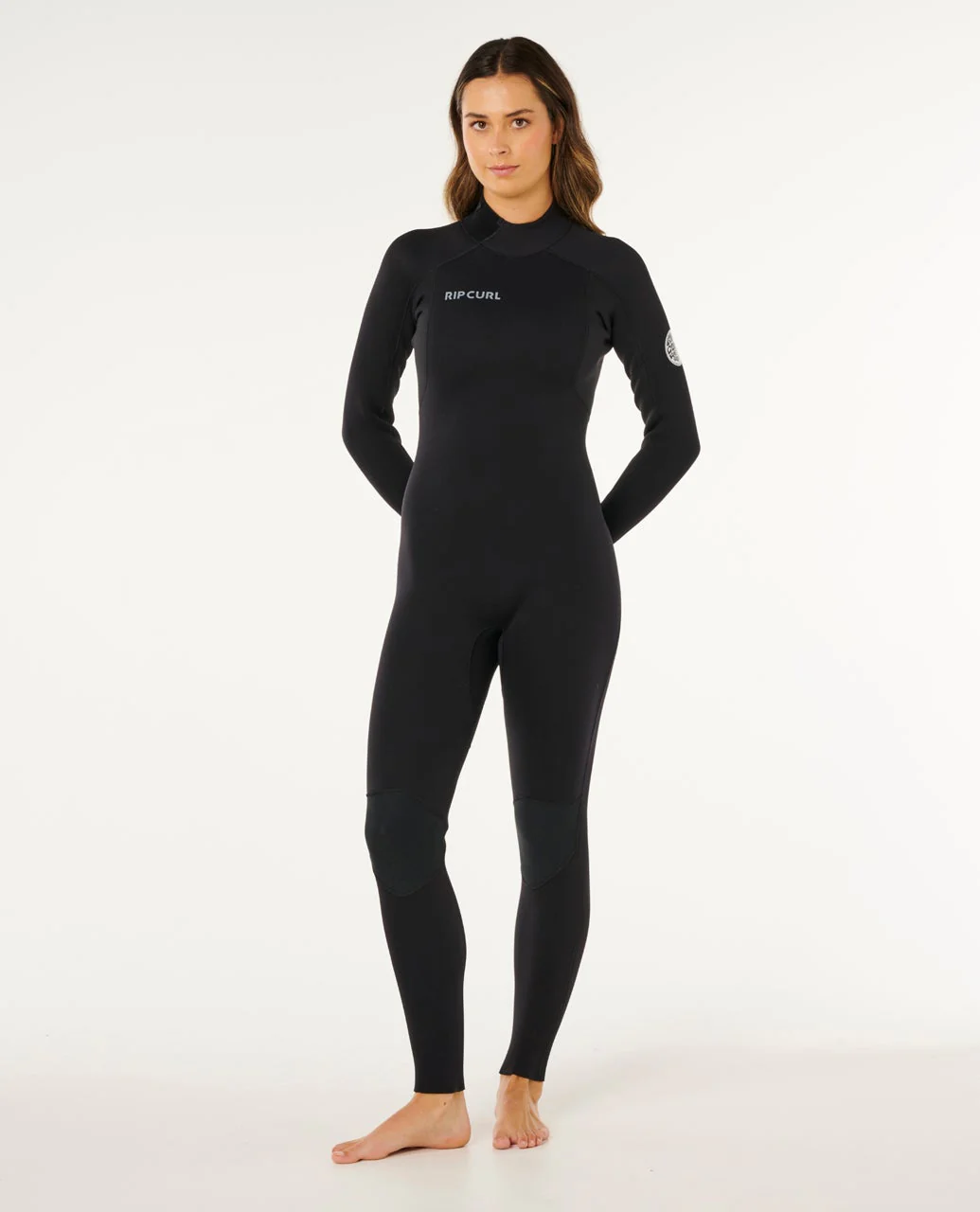 Womens Trad Back Zip 4/3 Wetsuit - Image 4